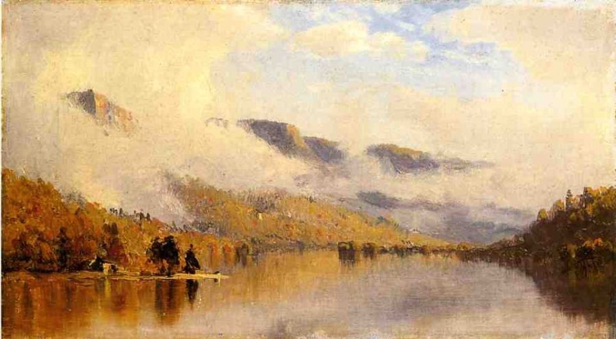 Sanford Robinson Gifford Clearing Storm over Lake George
